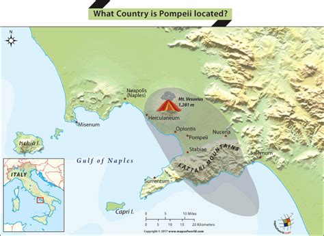 where was pompeii located